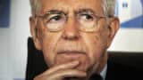Former Italian First Minister and Member of the Italian senate of the new Italian Government Mario Monti.